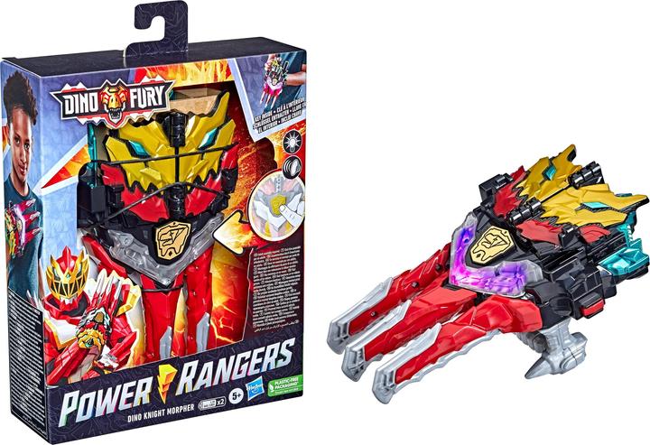 Actual product image Hasbro Power Rangers Dino Knight Morpher