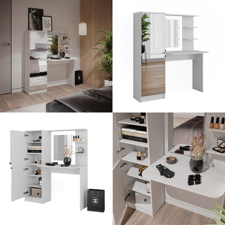 Produktbild Vicco Jasmin mit Spiegel (123 x 33 x 141.5 cm)