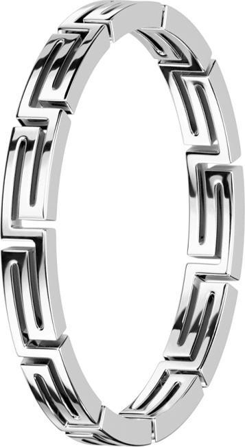 Star Piercing Ring silber Labyrinth (ohne Messing, Chirurgenstahl 316L)