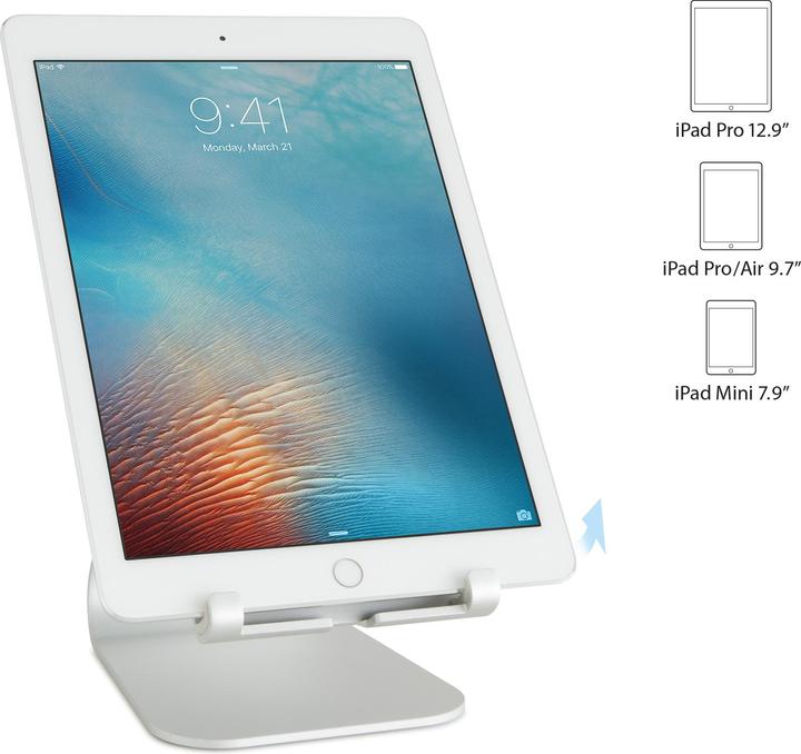 Image du produit Raindesign rain design Support pour tablette mStand plus 10053 argent pour 1 tablette