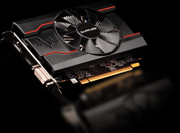 Actual product image Sapphire Radeon RX 550 Pulse (4 GB)