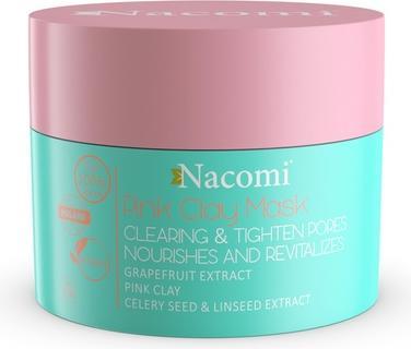 Actual product image Nacomi Vegan Pink Clay Mask Pink Cleansing Ring 50ml (50 ml)