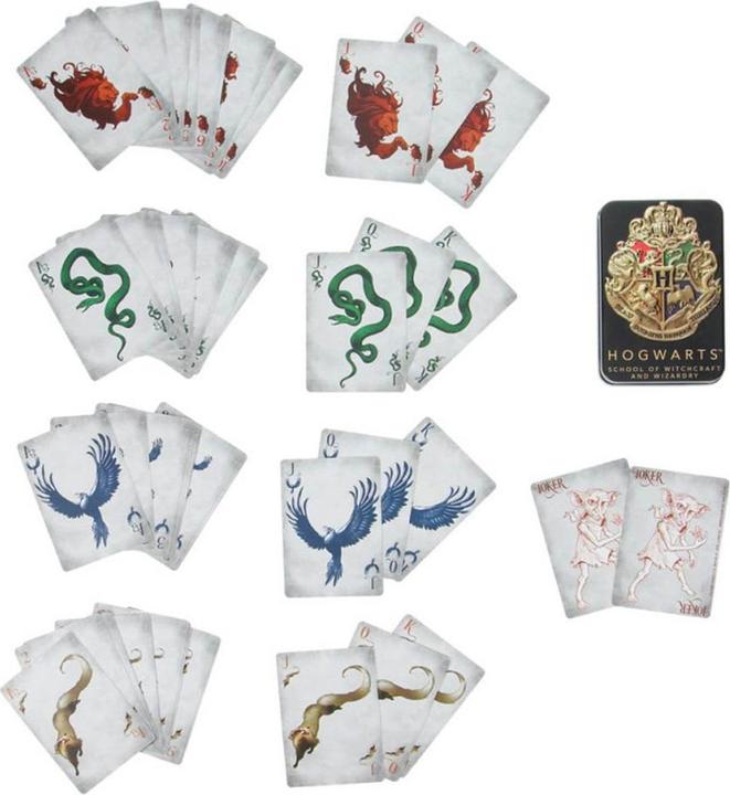 Produktbild Paladone Products Harry Potter jeu de cartes à jouer Hogwarts