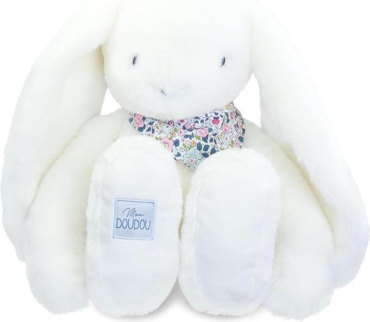 Doudou et Compagnie Fleurette Hase weiss 50cm (50 cm)