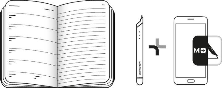 Actual product image Moleskine Pocket Agenda Smart Writing (A5, English)