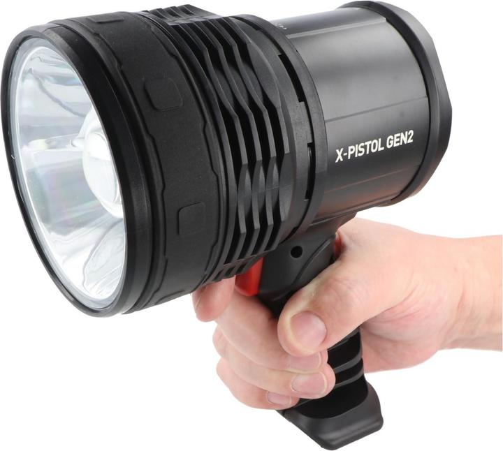 Immagine prodotto Mactronic Proiettore portatile a LED, massimo 530 metri, impermeabile IPX6 (1500 lm)