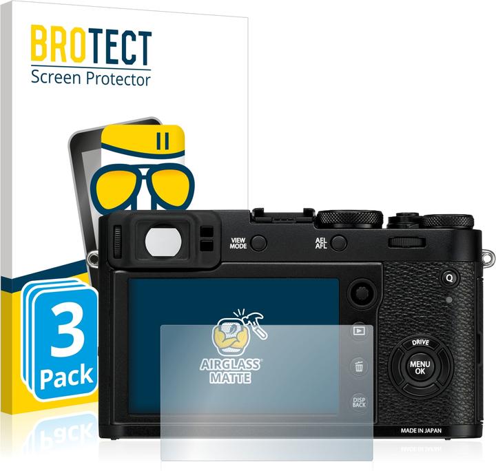 BROTECT AirGlass Verre Mat (Protecteur d'écran, X100F)