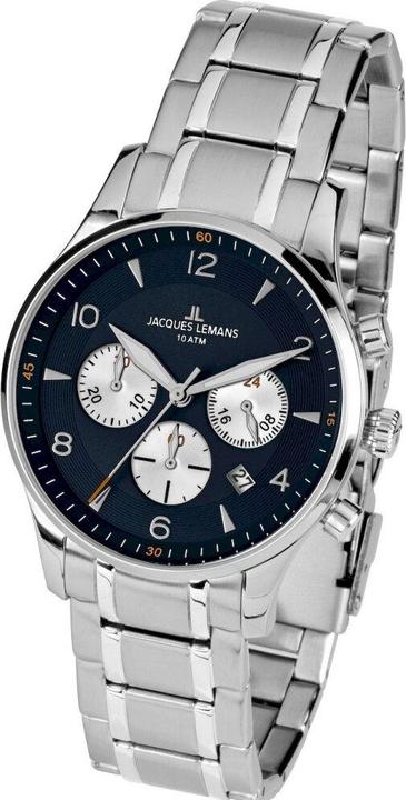 Jacques Lemans Classic (Analoguhr, Chronograph, 40 mm)