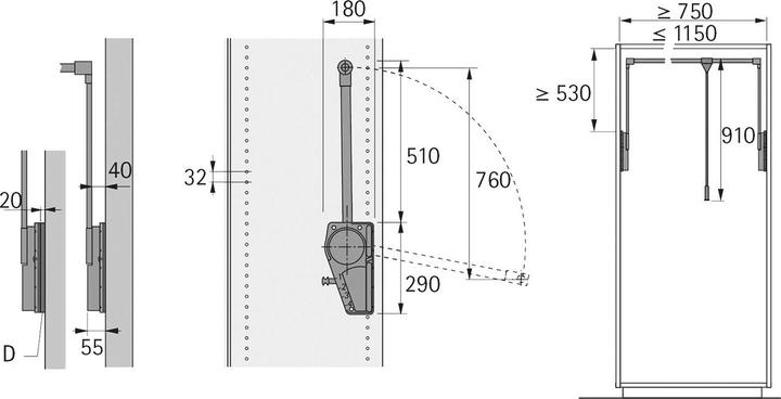 Produktbild Hettich Distanzstücke (1 Stk.)