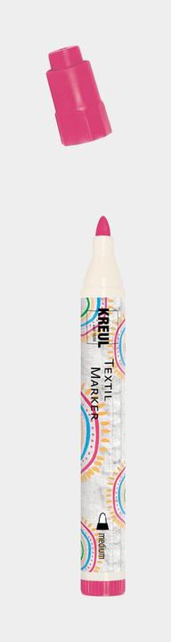 Kreul Textilmarker JAVANA "texi m„x medium", pink (Pink, 4 mm, 1 x)