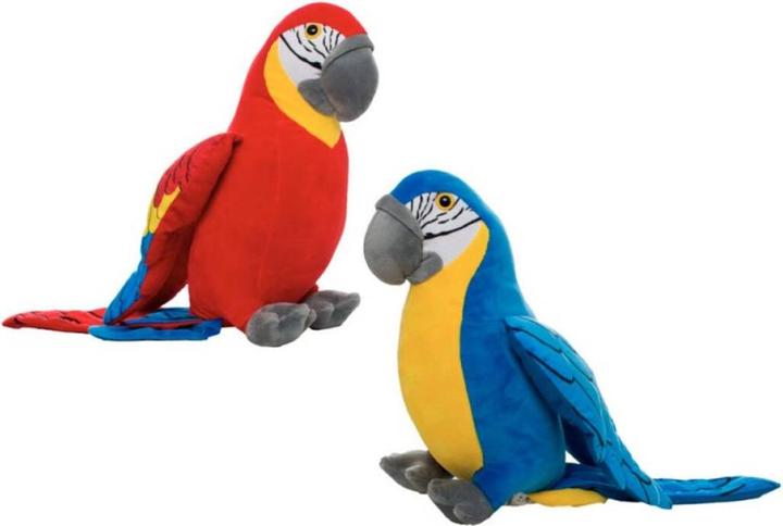Tinisu Parrot cuddly toy - 20 cm soft stuffed animal (20 cm)