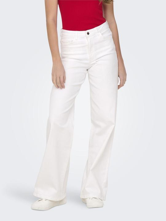 JdY JDYFELINA-FINA Hohe Taille Weiter Beinschnitt Jeans Jeans mit weitem Bein (30)