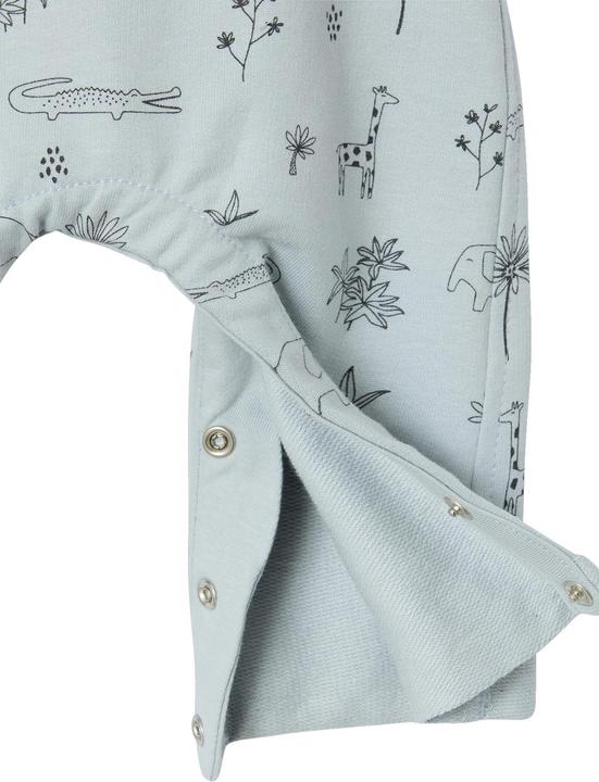Actual product image Vertbaudet Baby-Set: Latzhose, Body & Halstuch, Dschungelmotive (80)
