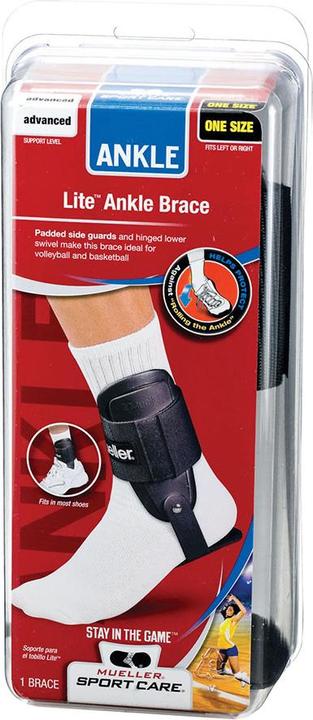 Mueller Lite Fussgelenkbandage Mit Gelenk (One Size)