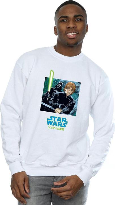 Immagine prodotto Star Wars Vader And Luke Anime Felpa Uomo (XL)