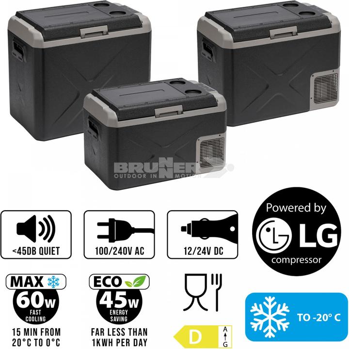 Immagine prodotto Brunner Polarys Freeze SZ30, 12 / 24 / 100-240 Volt (30 l)