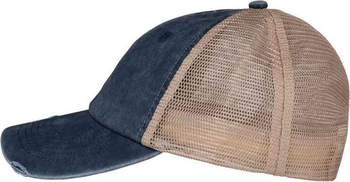 Produktbild Native Spirit Erwachsene Destroy Washed Trucker Cap (One Size)