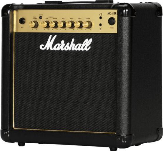 Actual product image Marshall MG15GR Guitar amplifier with cable (Guitar, 15 W)
