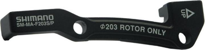 Actual product image Shimano SM-MA-F203S/P Adapter 203mm front wheel