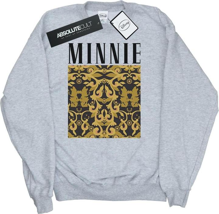 Disney Minnie Mouse Baroque Pattern Sweatshirt Mädchen (128)