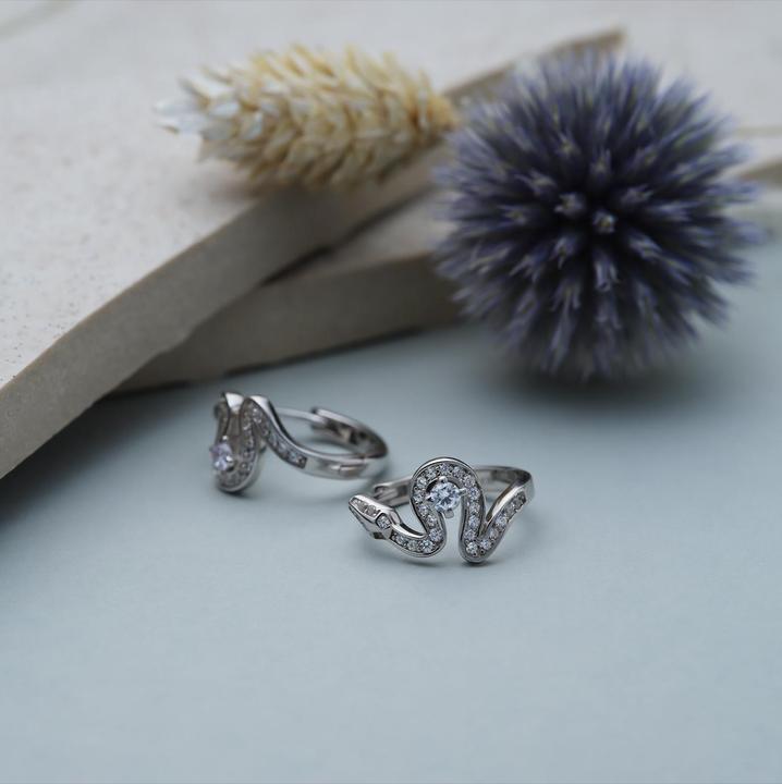 Produktbild Jette Creolen MYSTIC (925er Silber, Recycelt)
