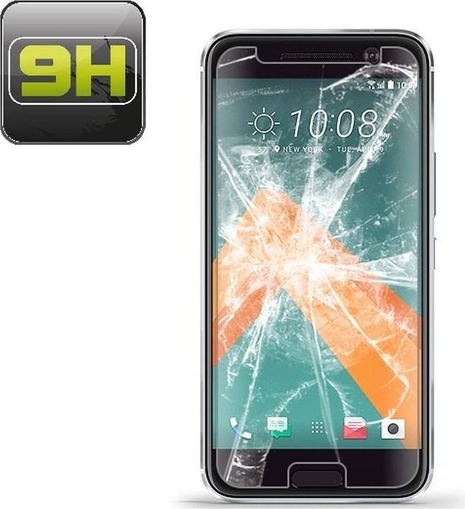 Actual product image Protectorking 6x real tempered 9H armoured glass 3D CLEAR (1 Piece, HTC 10)