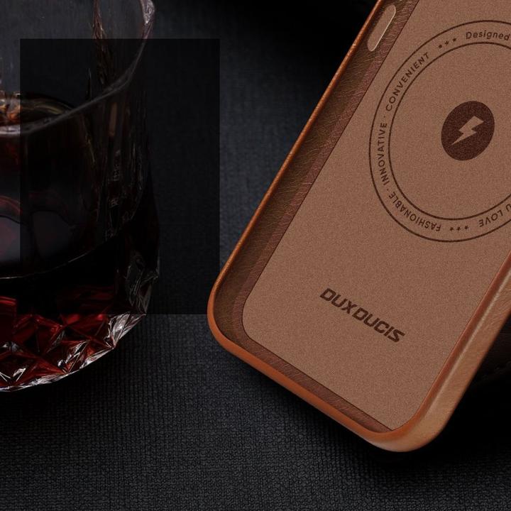 Produktbild Dux Ducis Naples Series Echtleder Hülle (Apple iPhone 14 Pro Max)