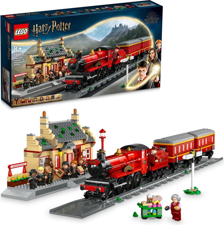 Produktbild LEGO Hogwarts Express & der Bahnhof von Hogsmeade (76423, LEGO Harry Potter)