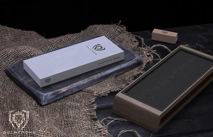 Actual product image Dalstrong 1000/6000 Grit Premium Whetstone Kit