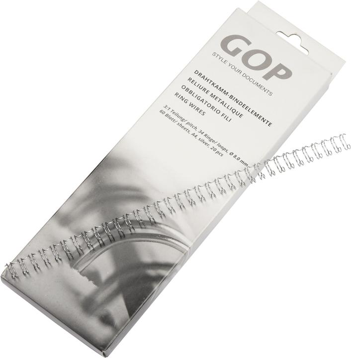 GOP Wire comb binding elements 3:1 A4