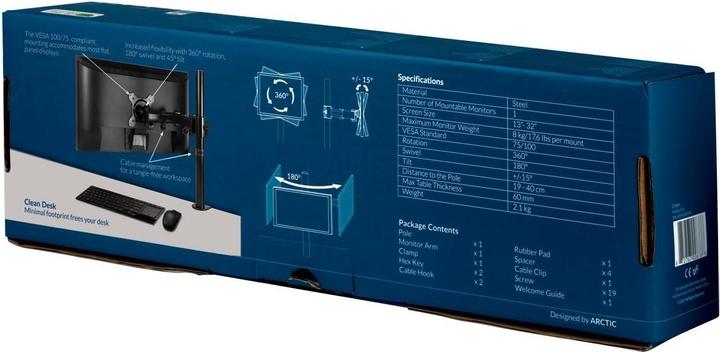 Immagine prodotto Arctic Z1 Basic (Tavolo, 38")