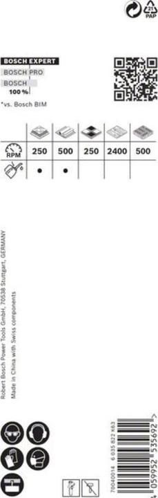 Immagine prodotto Bosch Professional Zubehör Seghetto a tazza Expert Tough Material, 35 x 60 mm (35 millimetri)