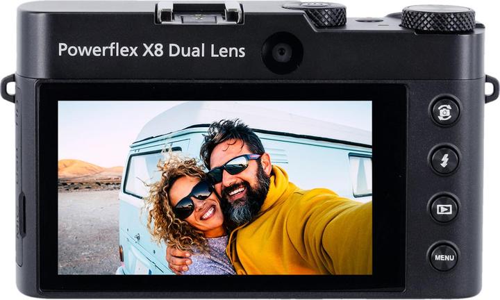 Image du produit Rollei Powerflex X8 Dual Lens | 64 MP Digitalkamera mit 5K (64 Mpx)