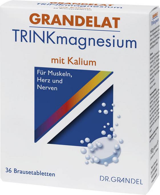 Produktbild Dr Grandel Magnesium Brausetablette (36 Stück, Brausetablette, 249 g)