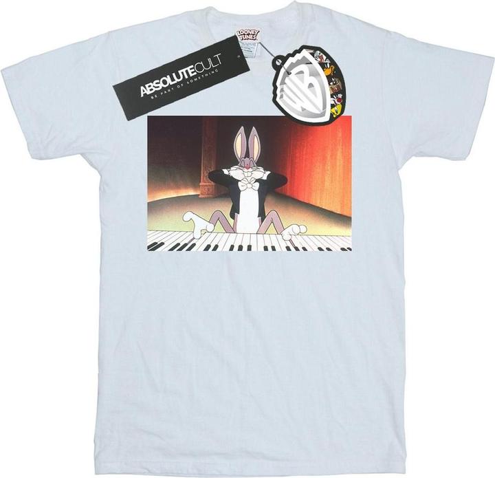 Looney Tunes Bugs Bunny Playing Piano TShirt (3XL)