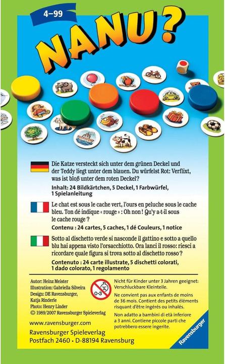Productafbeelding Ravensburger Nou? (Italiaans, Duits, Frans)