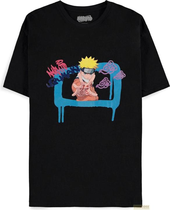 Difuzed NARUTO - Graffiti Square - T-shirt Homme (XS) (XS)