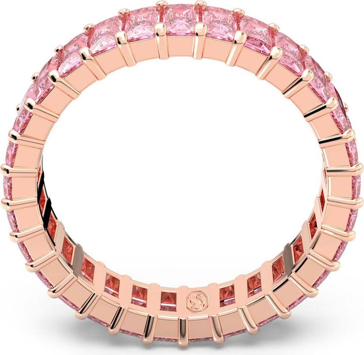 Immagine prodotto Swarovski Anello Matrix Taglio Baguette Oro Rosa (60)