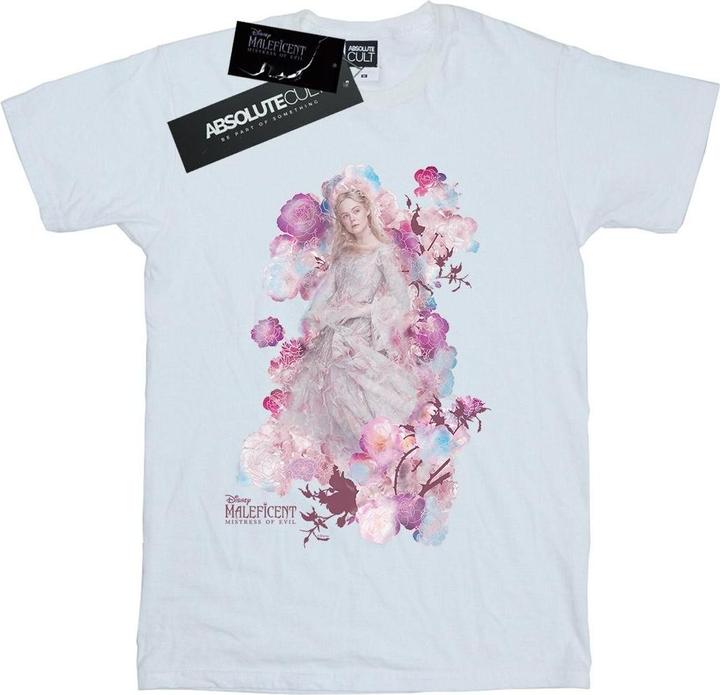 Disney Maleficent Mistress Of Evil Aurora Rose Bush TShirt (4XL)