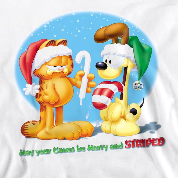 Immagine prodotto Garfield Merry And Striped Felpa Adulto Unisex (L)