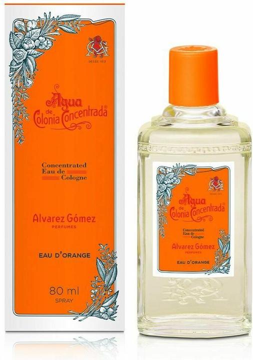 Actual product image Alvarez Gomez AGUA DE COLONIA CONCENTRADA eau d'orange eau de cologne spray 80 ml (Eau de cologne, 80 ml)