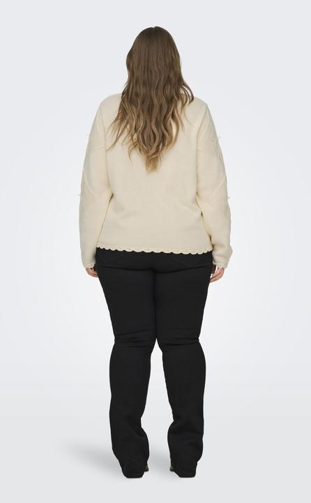 Actual product image Only Knit Fit High Closed Curve Pullover Knitted jumper (S)