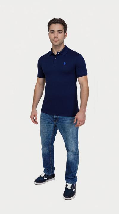 Actual product image U.S. Polo Poloshirt Basic Kurzarmshirt (L)
