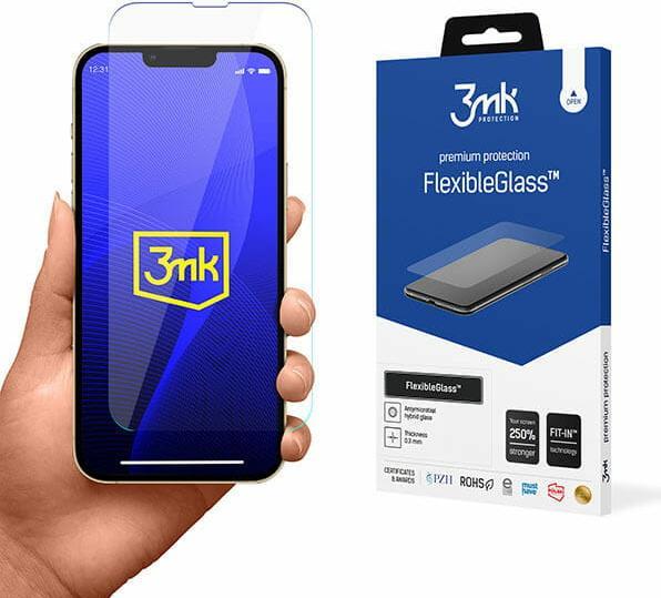 Actual product image 3MK FlexibleGlass screen protector, display film (1 Piece, Apple iPhone 13 Pro Max)