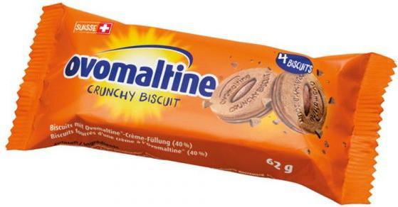 Immagine prodotto Ovomaltine Biscotto croccante Guetzli 62 g (4 pz., 60 g)