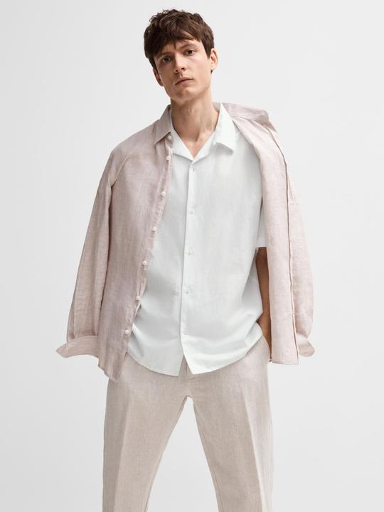 Produktbild Slhrelaxnew-Linen Shirt Ss Resort (XL)