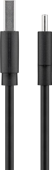 Actual product image Goobay USB-A to USB-C cable (0.10 m, USB 2.0, 5 W)