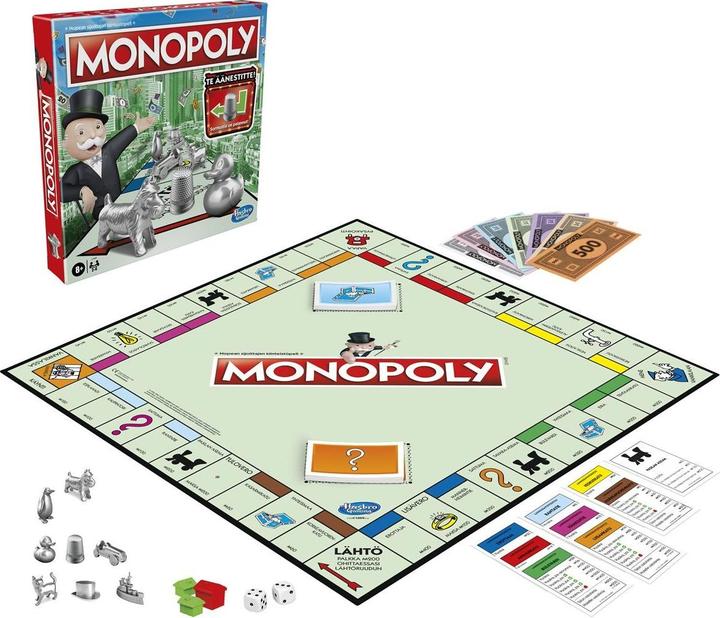 Actual product image Monopoly Board game, Family, 8 yr(s) (Finnish)