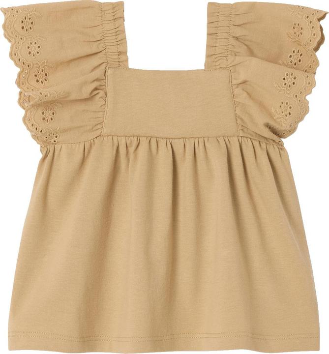 Actual product image Vertbaudet Bio-Kollektion: Baby T-Shirt mit Volantärmeln (68)