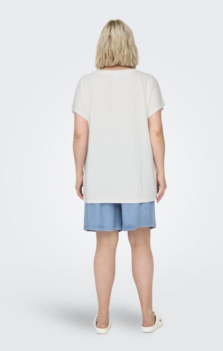 Actual product image Only Regular fit round neck top top (L)